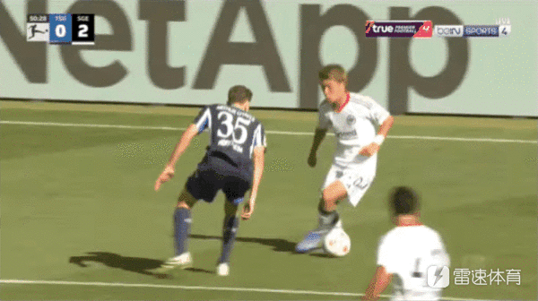 强！堂安律对阵霍芬海姆两射一传，评分高达9.9